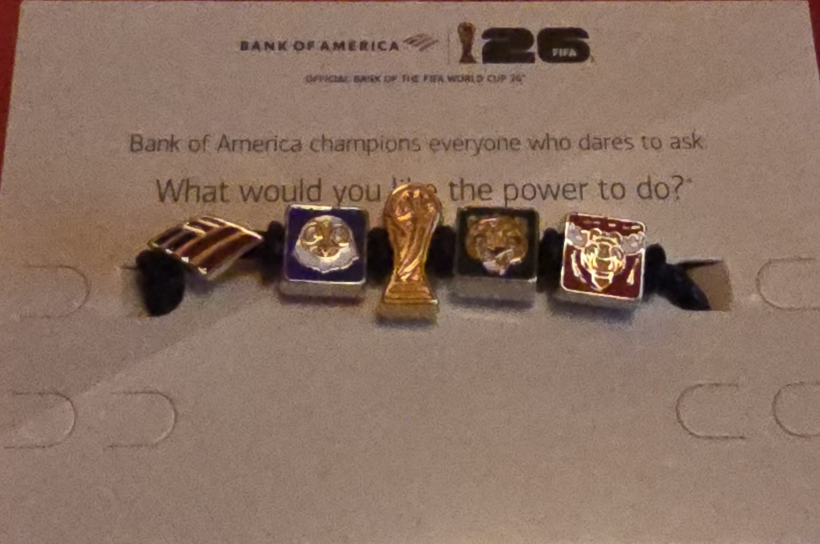 Fifa 2026 5 Piece Bracelet Set