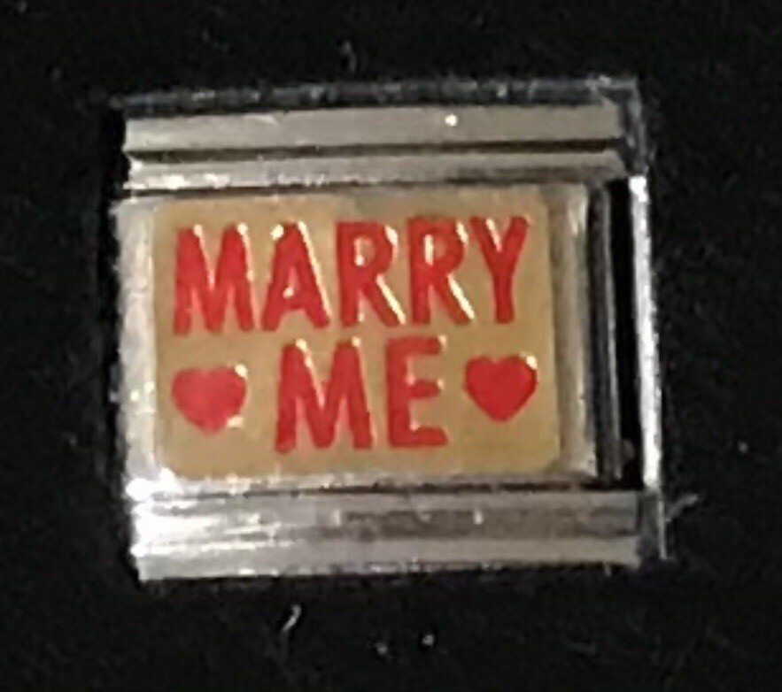 Marry Me Wholesale Italian Charm Enamel Link 9MM K16