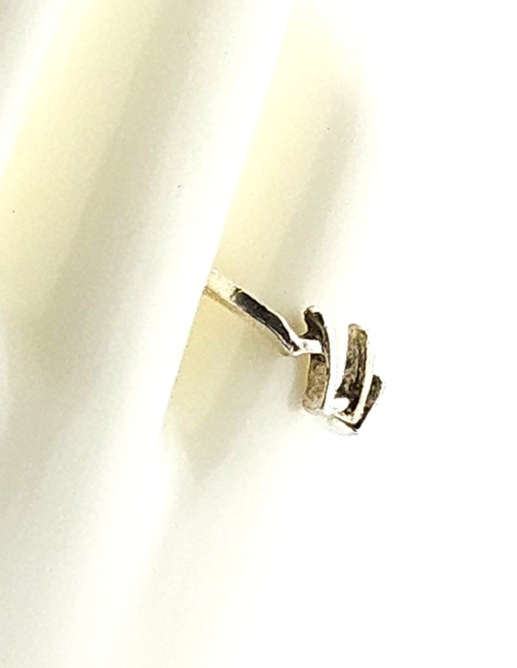 Set Of 3 Silver Tone Band Rings Multiple Sizes J17-3924