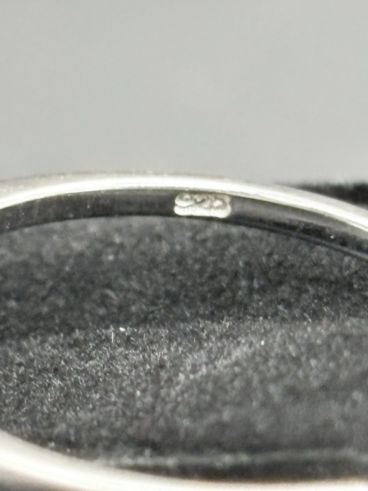 New Condition Cubic Zirconia Clock Face Ring 925 Size 7 F16