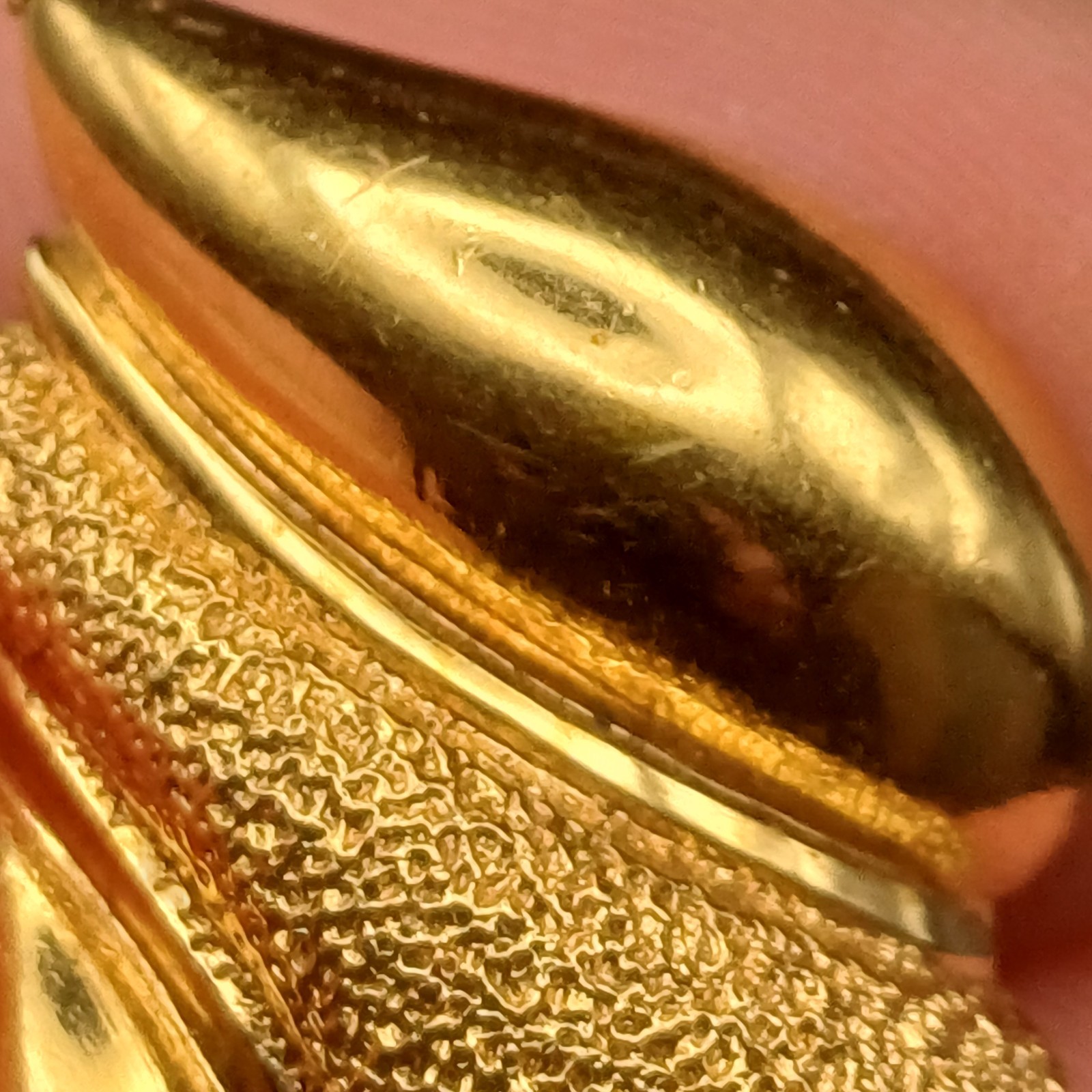 St John Gold Plate Clip On Earrings 1980s 1990s style