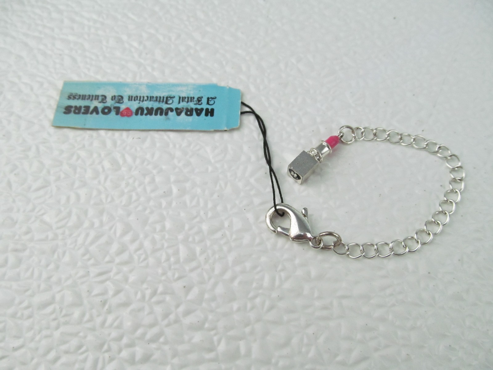 vintage Harajuku Lovers Lipstick Charm 4.5″ NWT