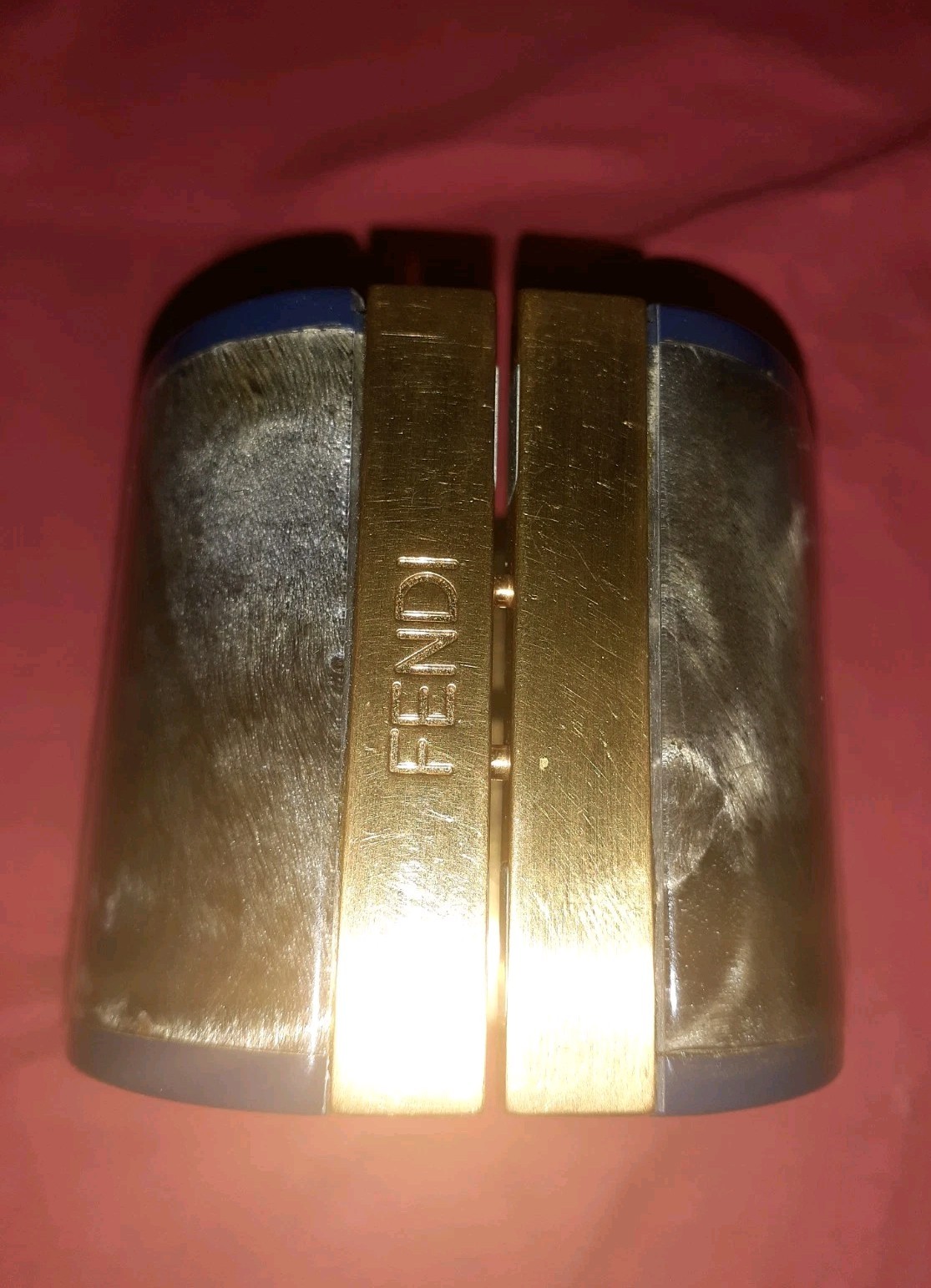FENDI STATEMENT CUFF…SMALL WRISTS…6INCH