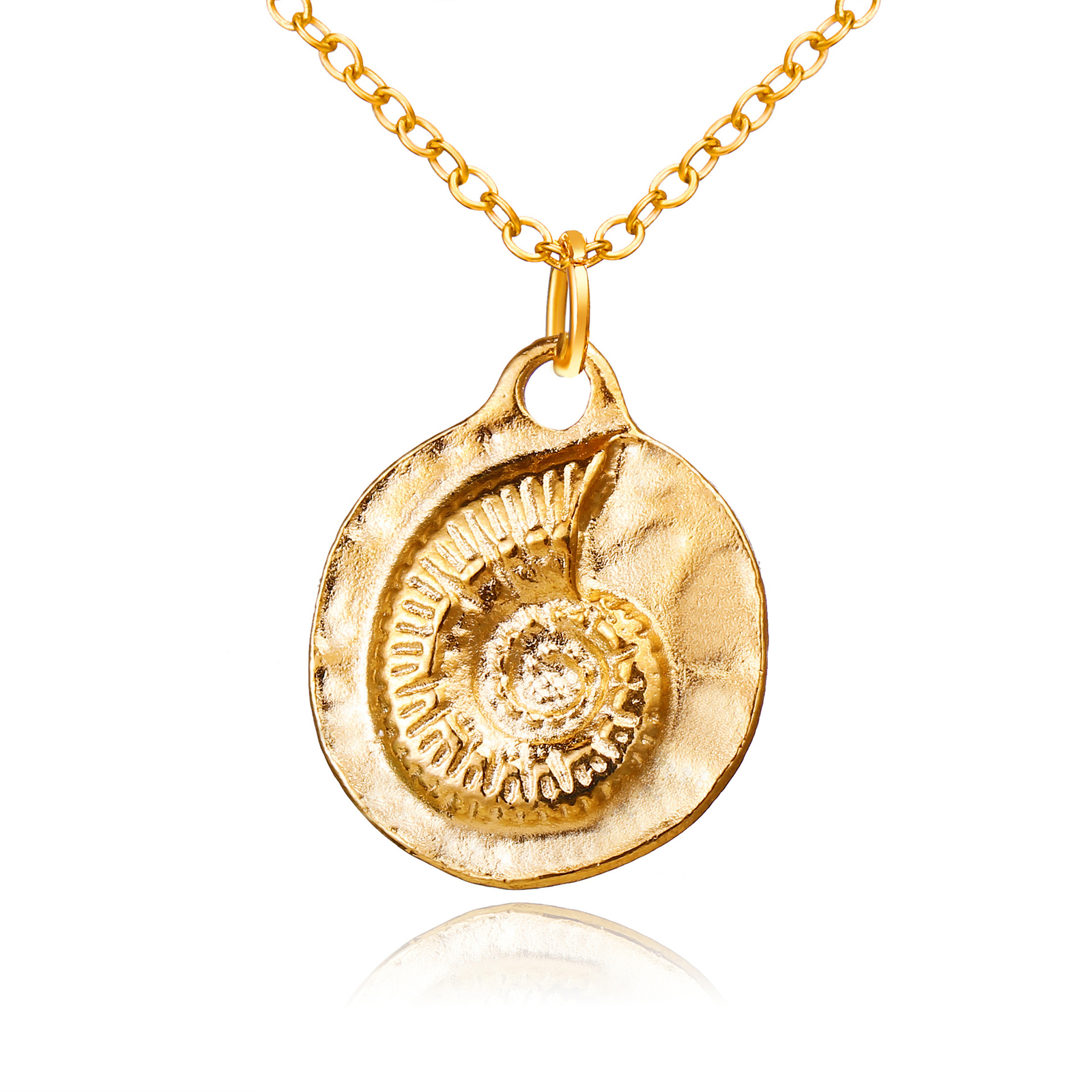 Fashion Boho Sea Shell Alloy Pendant Chain Choker Necklace Women Beach Jewelry