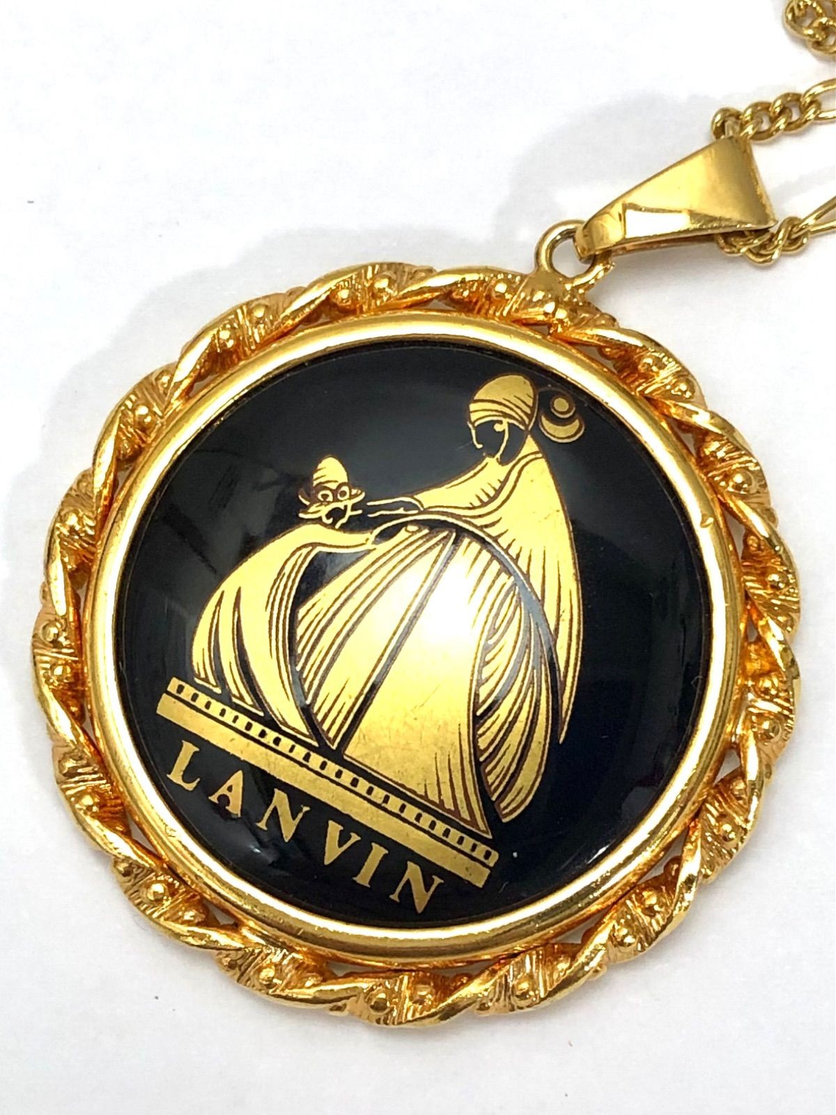 Lanvin Rimoje Vintage Necklace Chain Non-Official 18701112