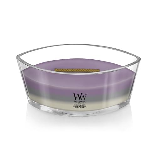 WoodWick Amethyst & Amber Gifts for Women and Men, 16 oz Ellipse Amethyst Sky