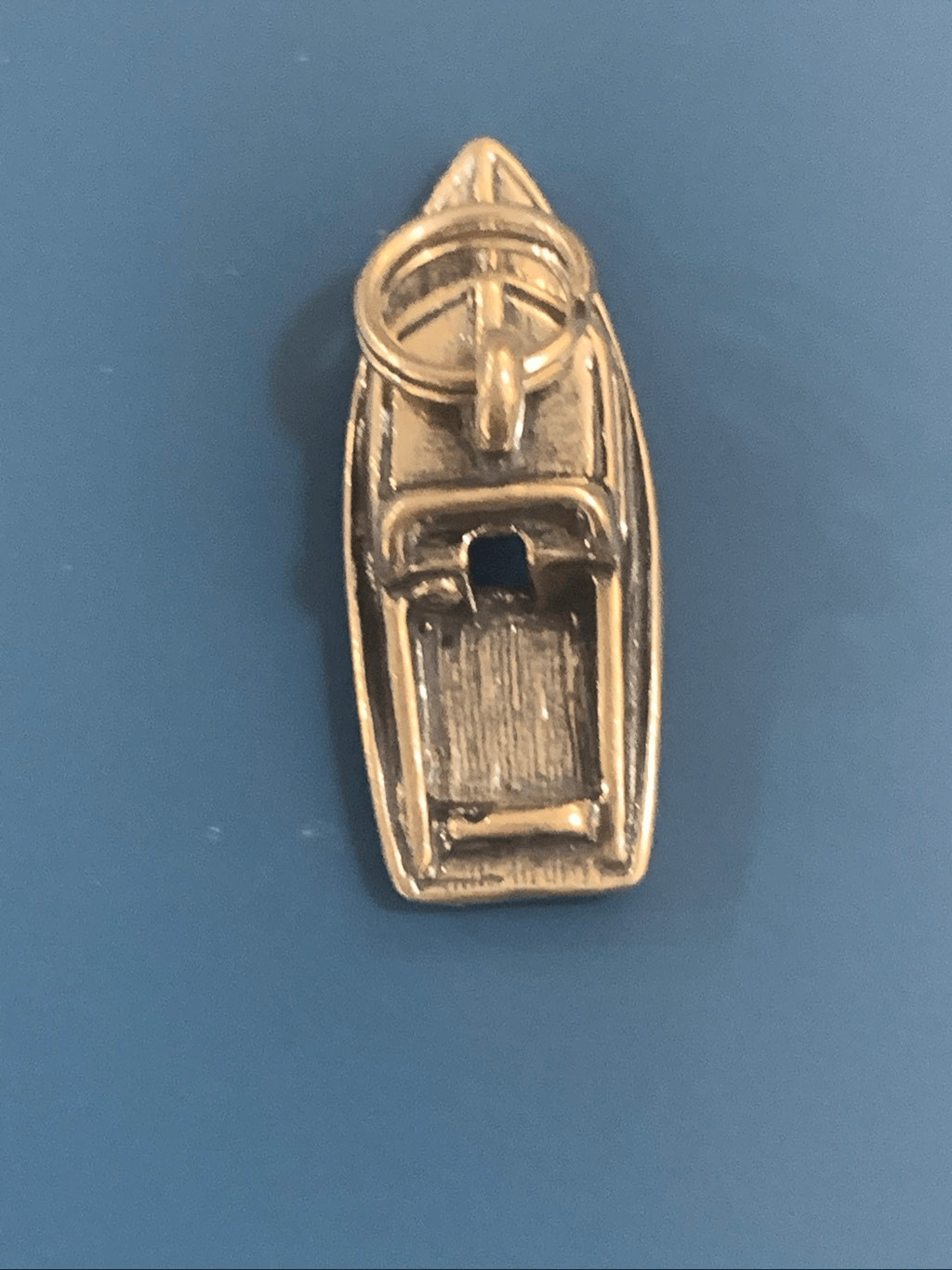Vintage Speed Boat Sterling Silver Jewelry Charm #recreation #boat