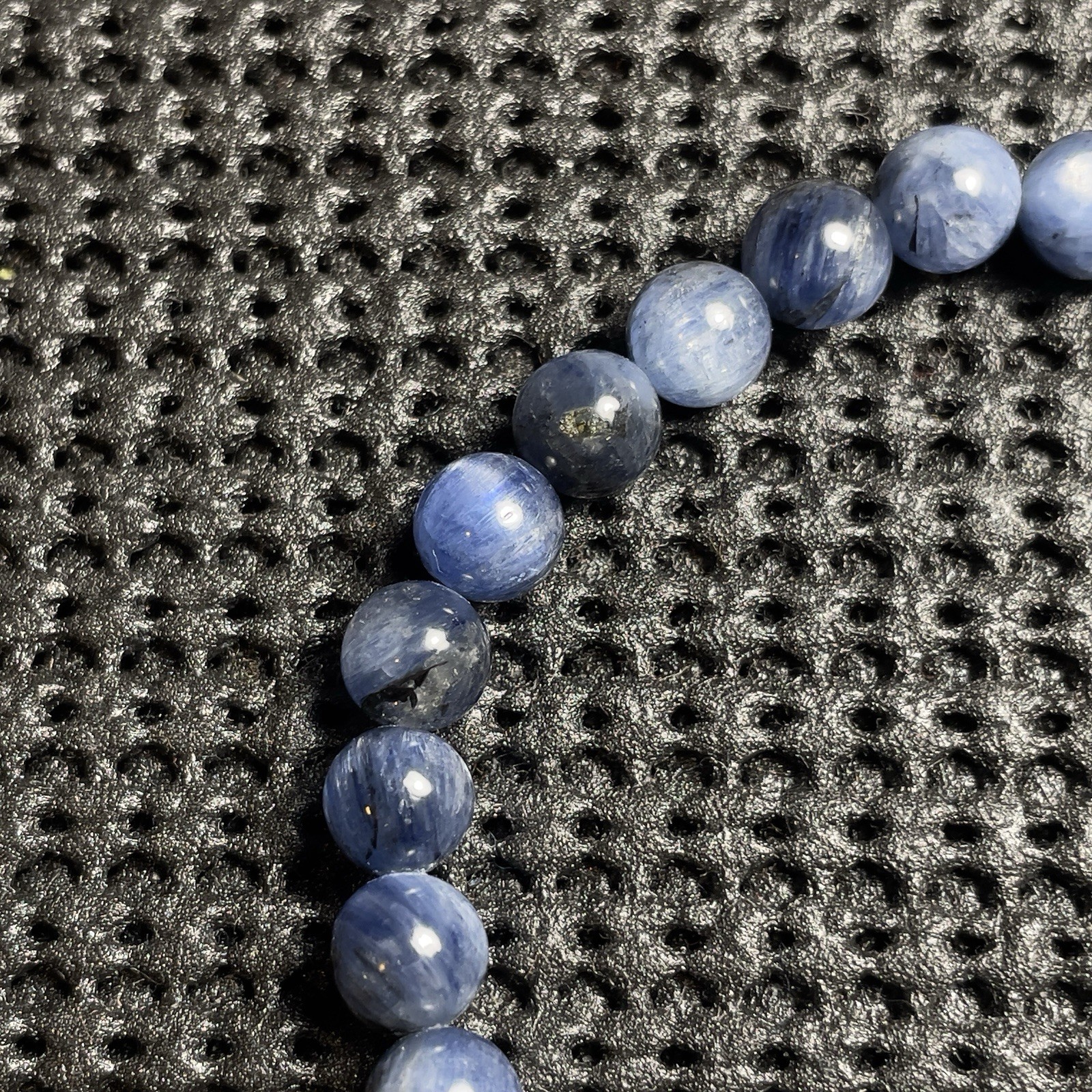 Natural Quality Devil Kyanite 6mm Minimalist Stretch Bracelet Men Women Gift