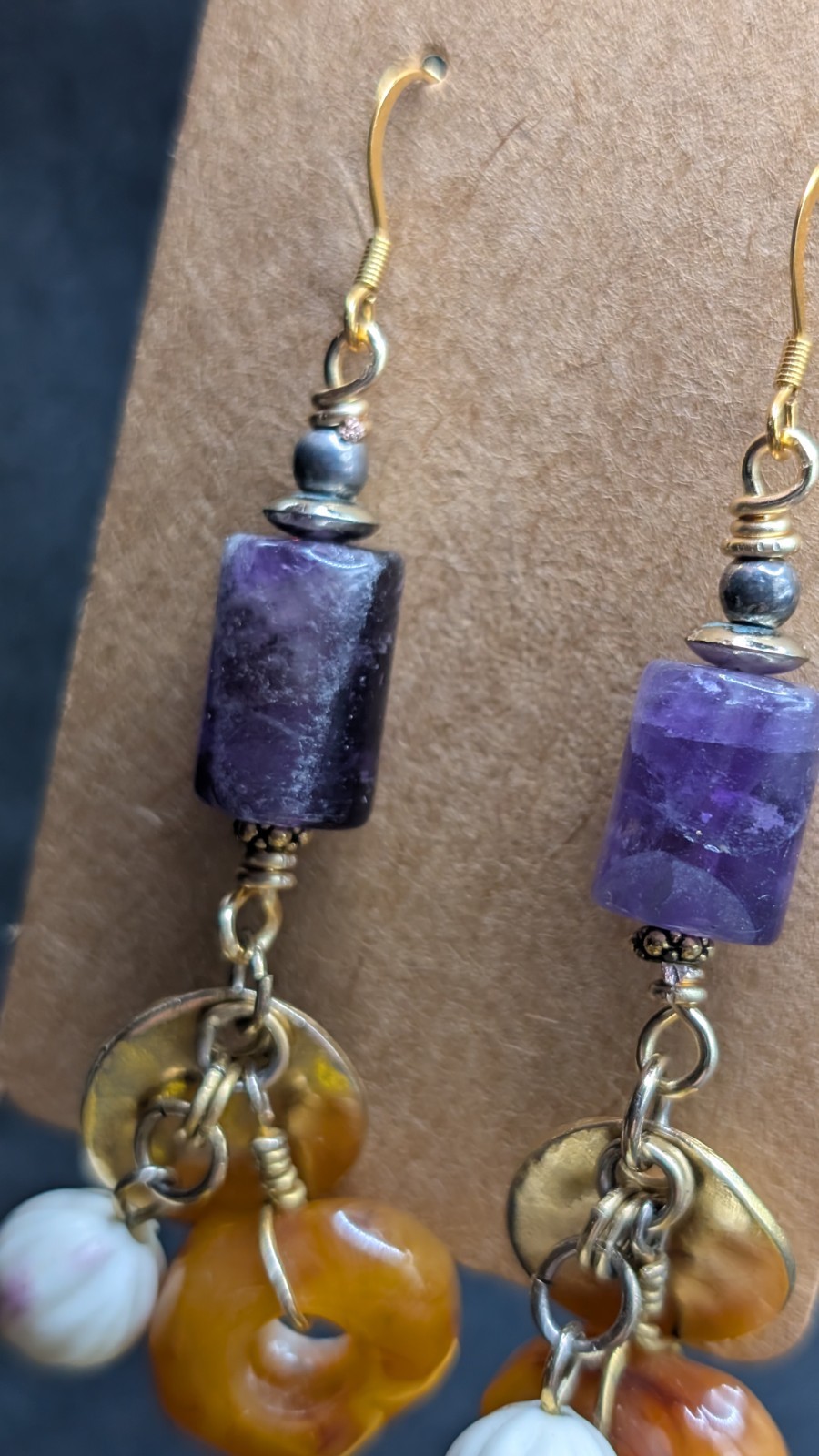Women’s Fashion Statement Boho Unique Beaded Drop Hook Earrings