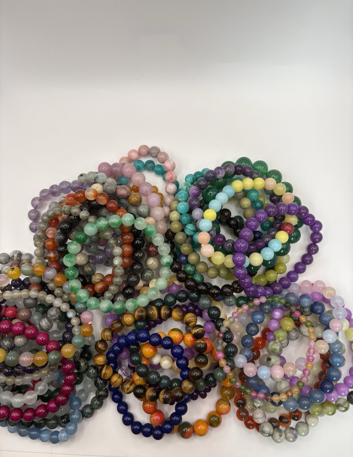 Bulk 10 Random Crystal Bracelets Mystery Mix