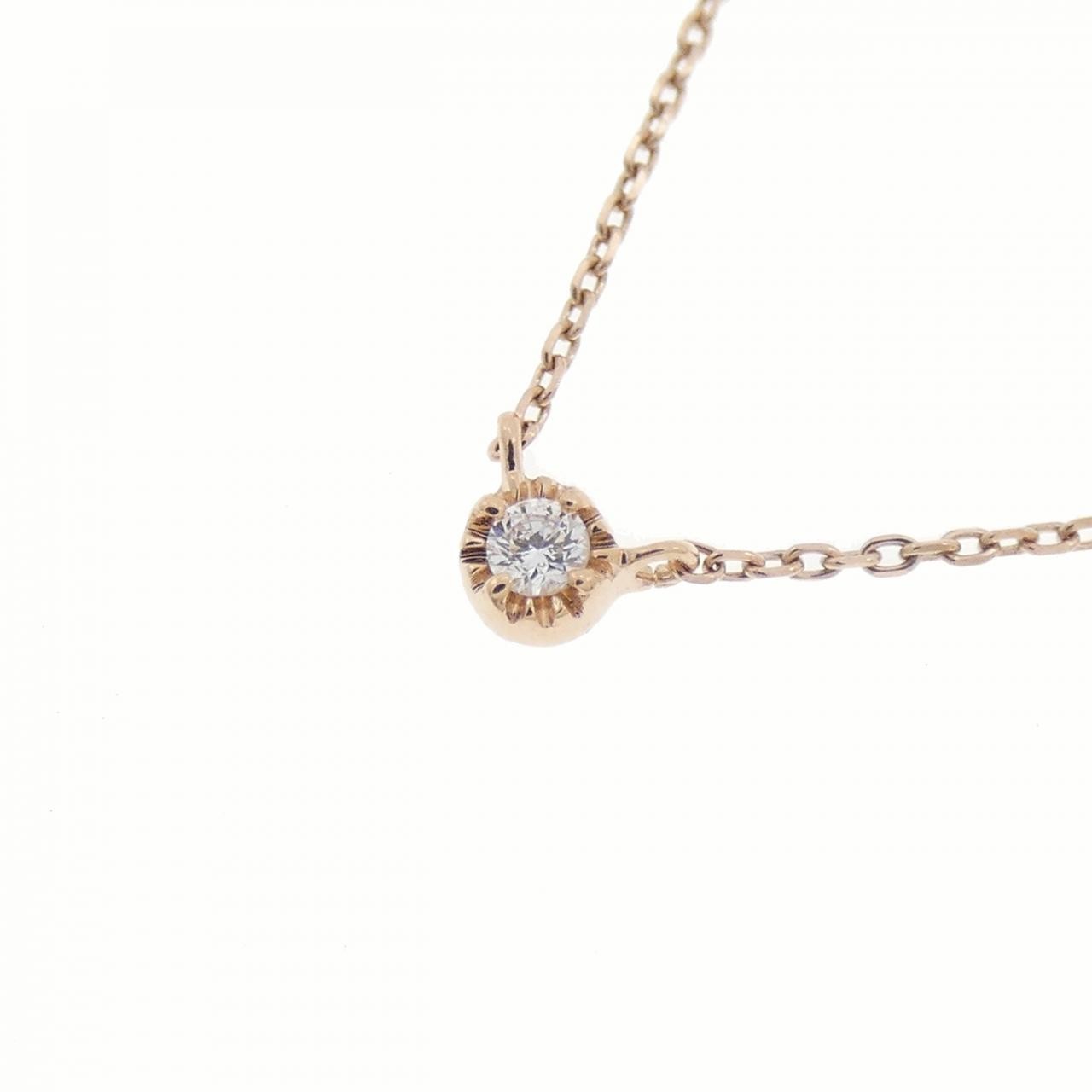 Authentic Ete Diamond Necklace 0.02CT #230-000-327-4148