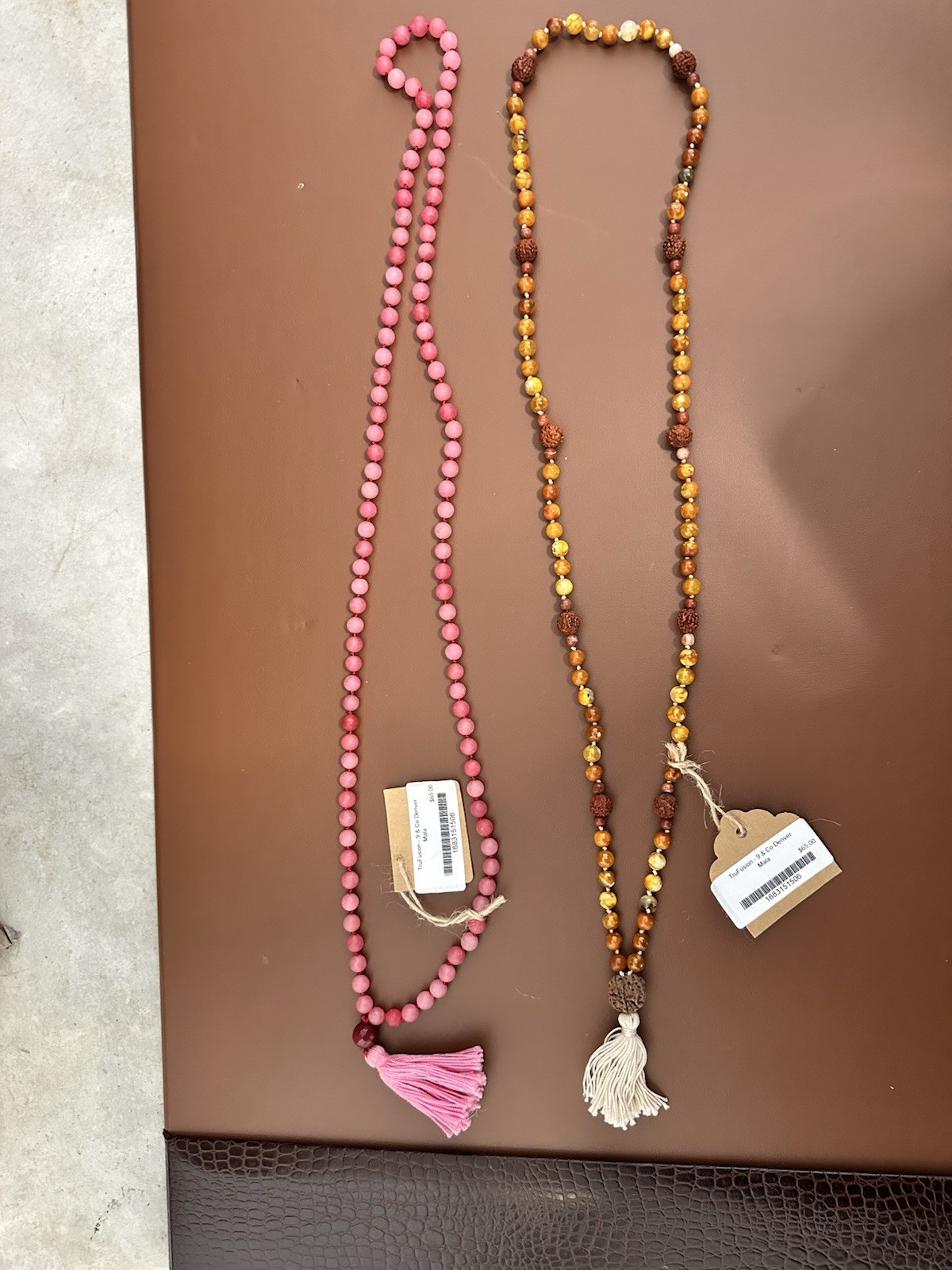 Agate Geode Necklaces Brand New With Tags