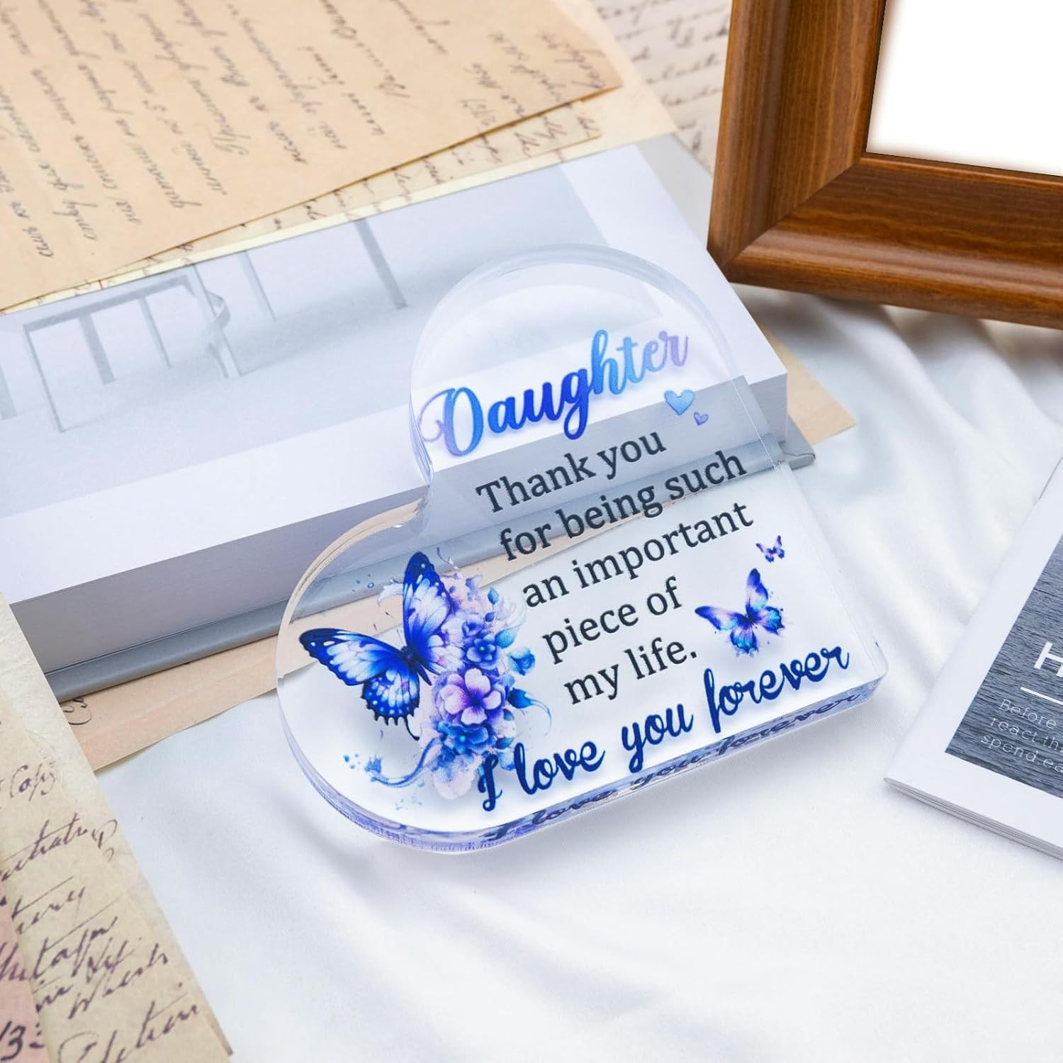 Daughter Gifts From Mom Birthday Gift For Daughter Adult From Mom Dad Unique Chr