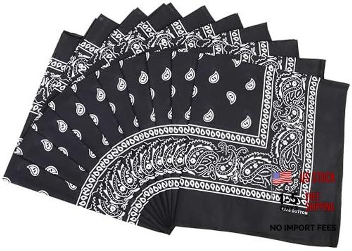 FANNI YOUPIN 100% Cotton Fine thick Bandanas/Fashion Scarf for Men & Women