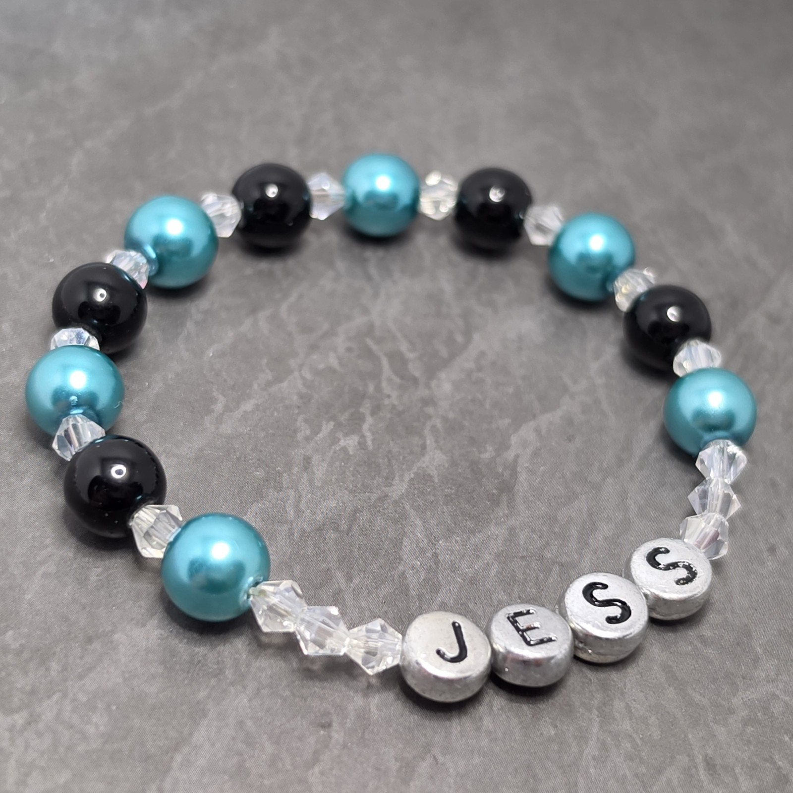 Girls Ladies Personalised Name Bracelet ANY COLOUR Gift Birthday Party Bag