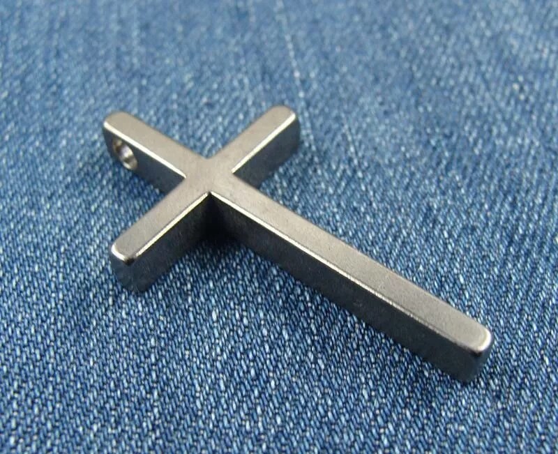 Pure Titanium Ti Anti-allergy Cross Necklace pendant,USA SELLER