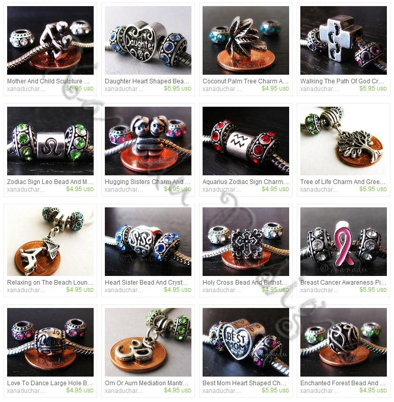 1PC 8.3in 21cm European Style Bracelet Chain For Large Hole European Charm Beads