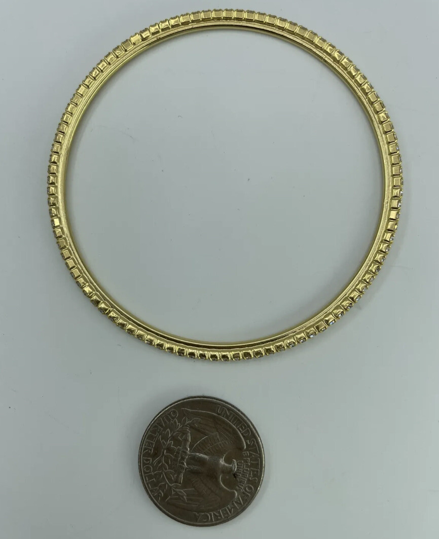 New 1 pcs Gold Plated thin bracelet (90’s old stock)