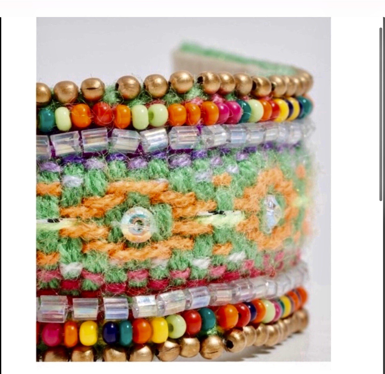 Deepa Gurnani Beaded Bracelet. Brand New.