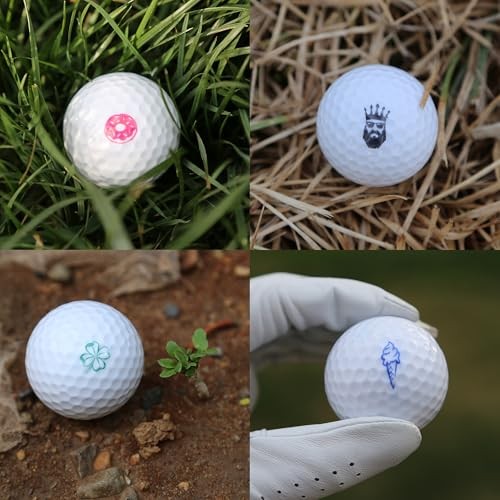 Golf Ball Stamp, Golf Ball Stamper, Reusable Self-Inking Golf Ball Stamp LLAMA