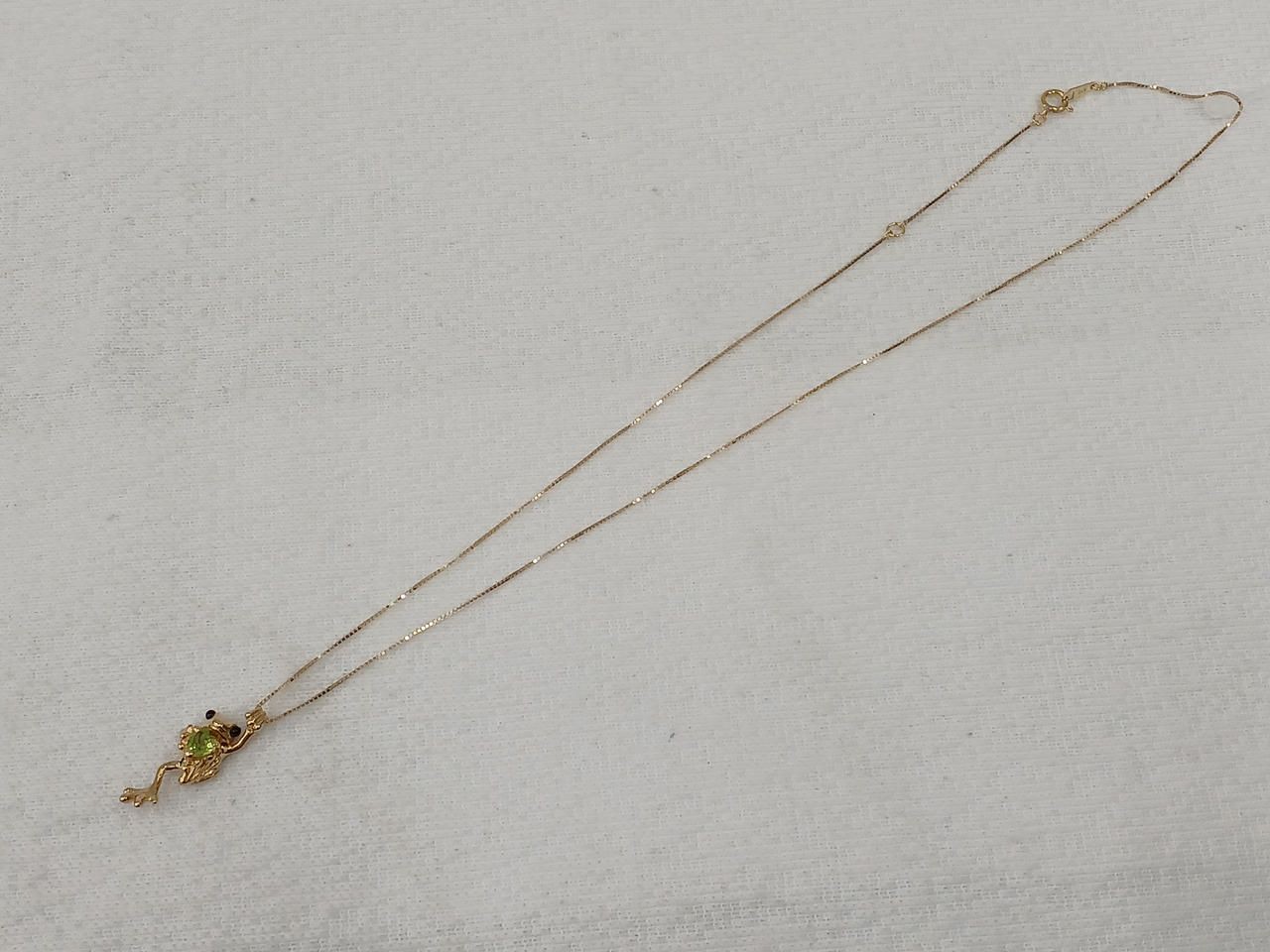 K10 necklace 2g 38CM Used