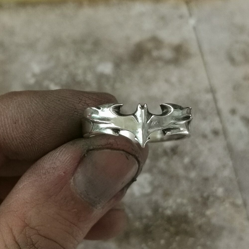 Charms Bat 925 Sterling Silver Ring TA111A US Size 7 to 15