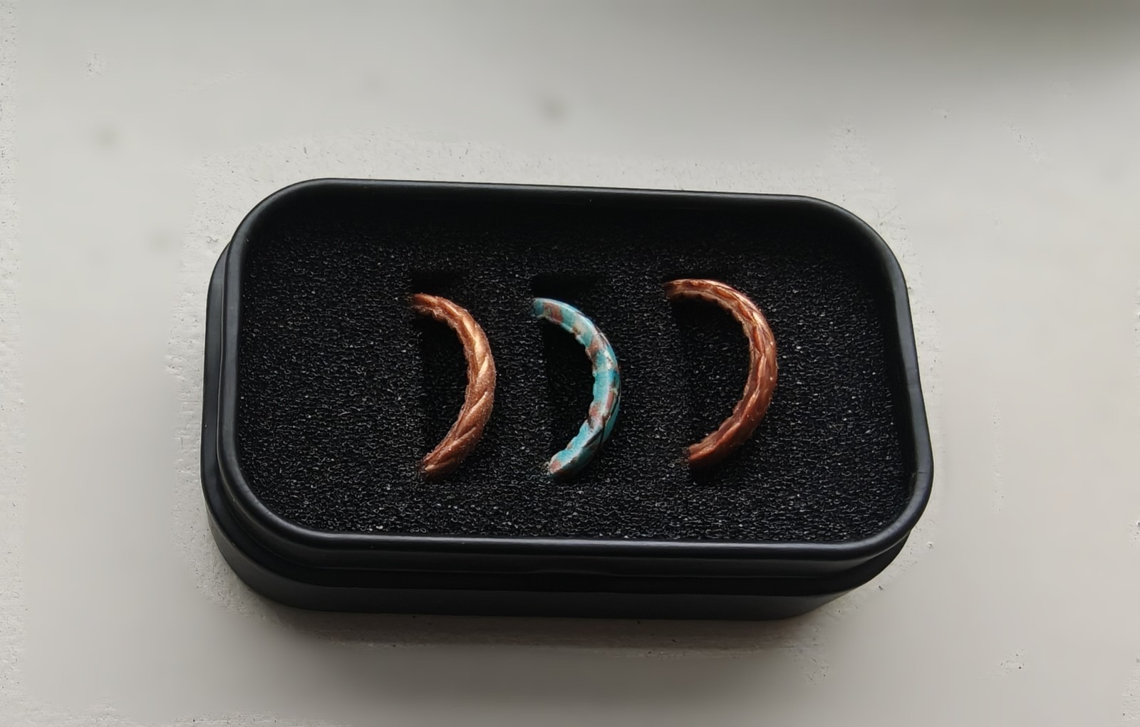 Groove Ring Stackable Silicone Ring Set of 3 (Size 4)