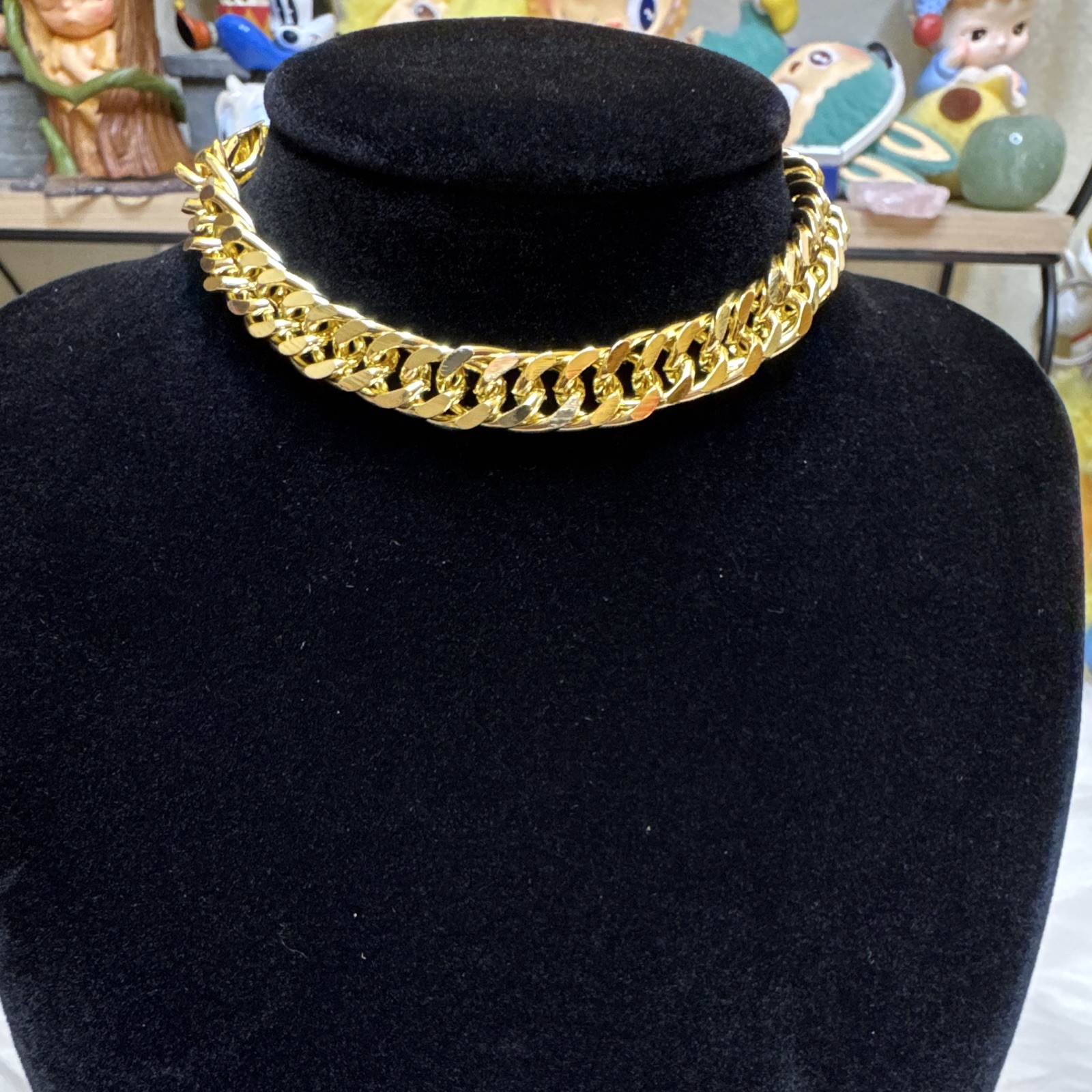 14K Gold Filled Cuban Link Chain Bracelet 8.5inch, 8mm, With Lobster Clasp