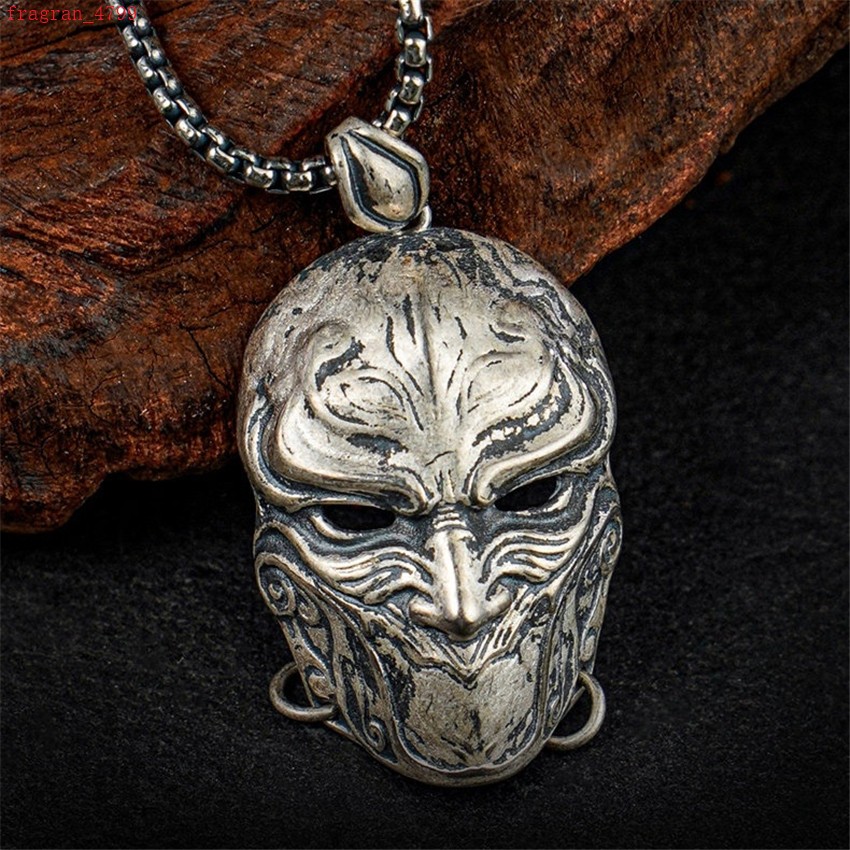 The Legend of Tang Dynasty’s Captors VII Official Theme Mask Necklace Pendant