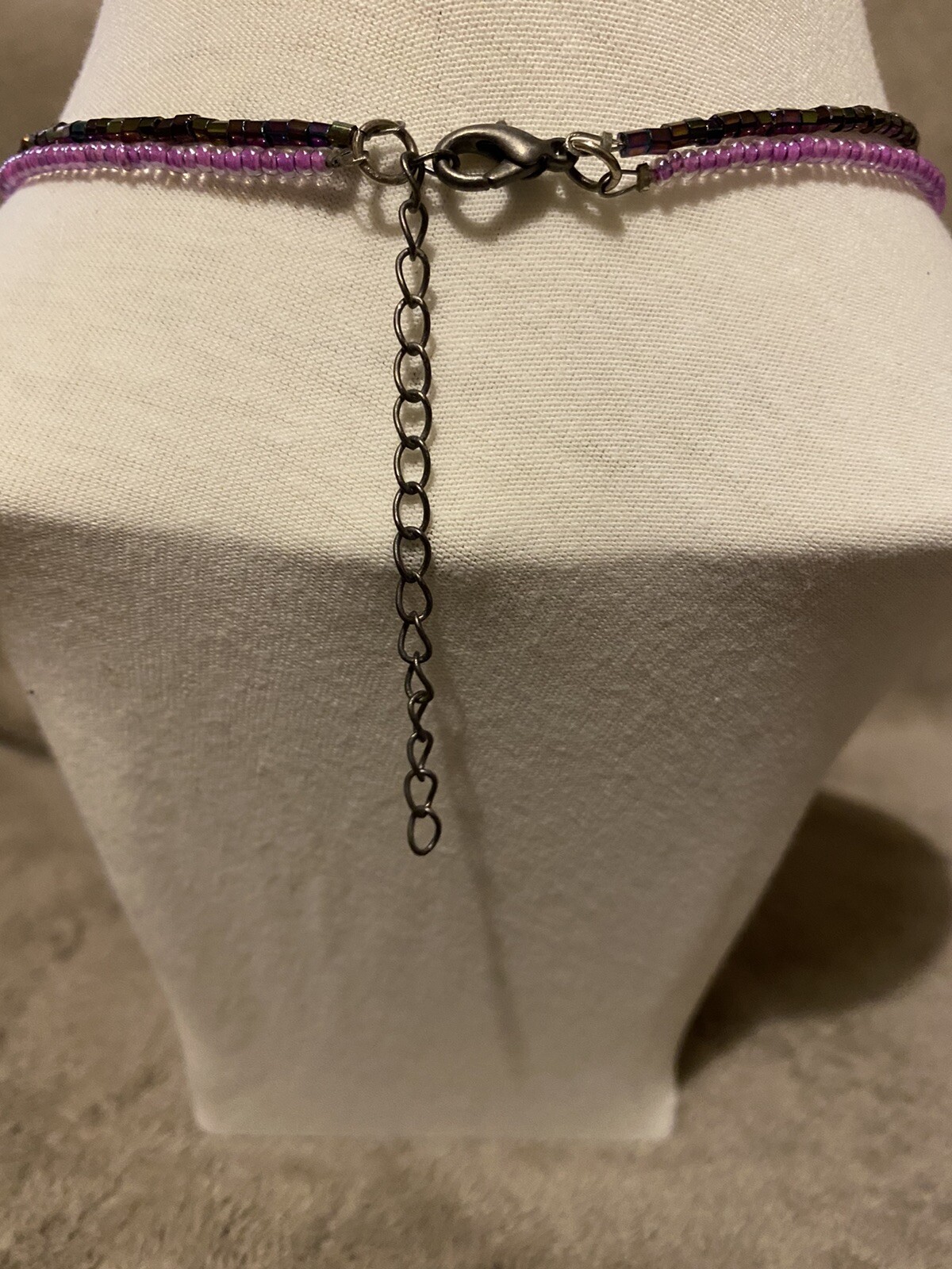 Necklace pendent w2cm x drop 9cm chain length 38-44cm 4cm band bracelet set