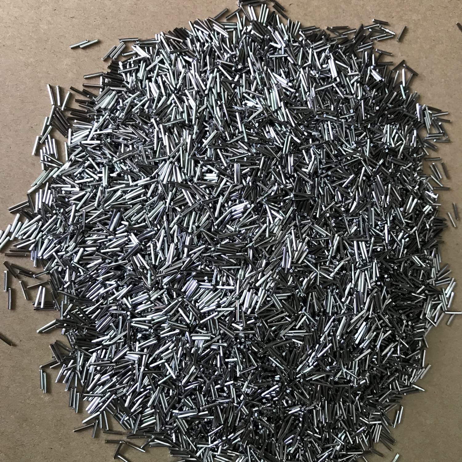2.5 lb Stainless Steel Tumbling Media Pins – 0.039″ Diameter, 0.255″ Length, Pol