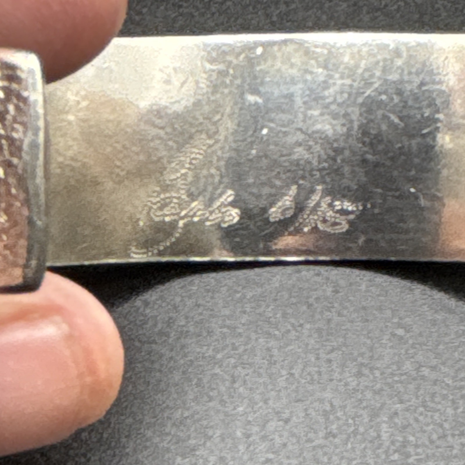 Paul Sazbo Sr. Silver 925/14K Gold Accent Running Horses Cuff Bracelet 43.83g
