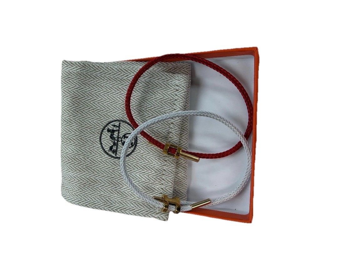 Hermes Paris Enamel Bangle Bracelet Equestrian Horse Gold Read Description