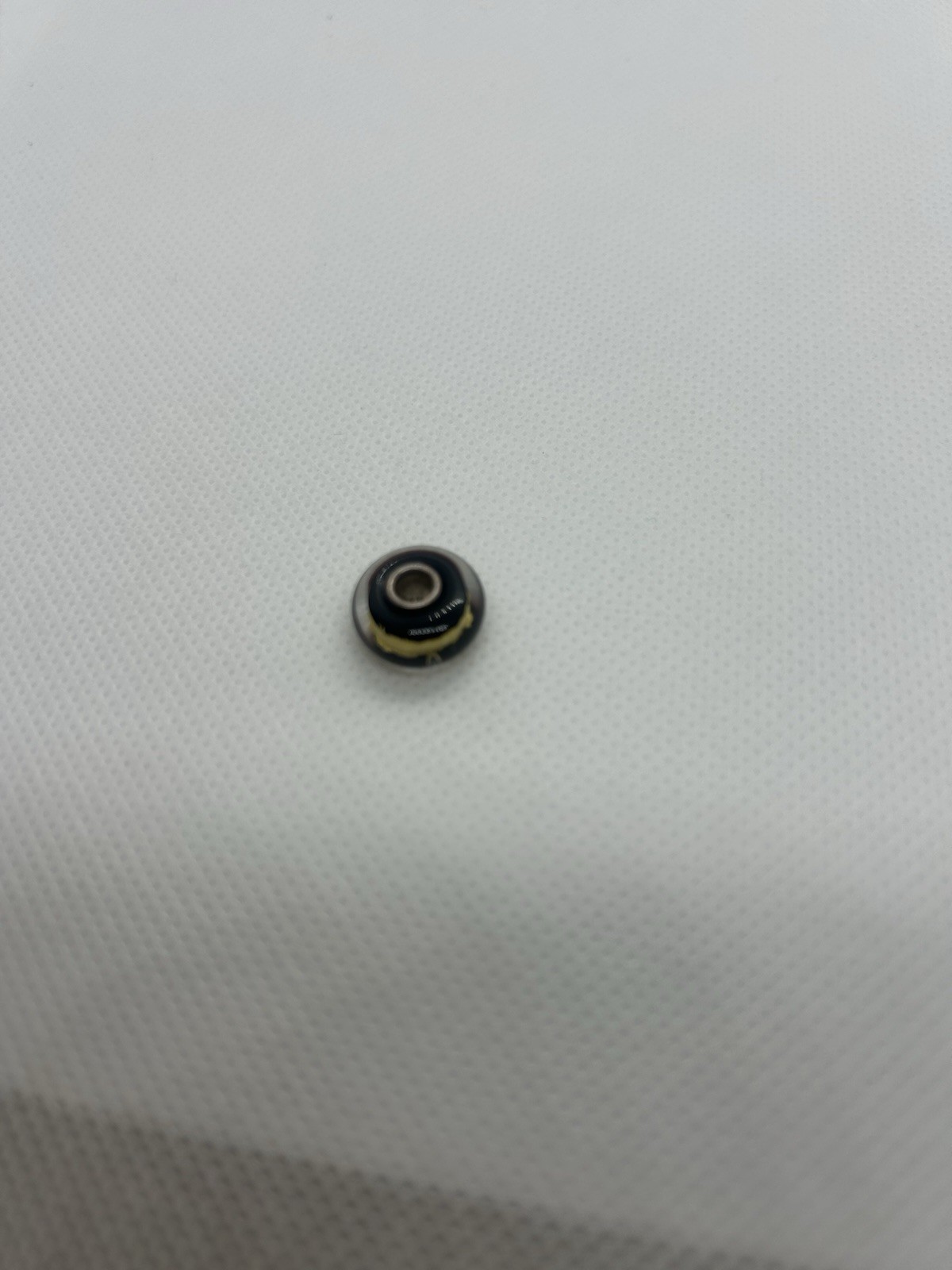 Authentic TrollBeads- “Black Gold” Murano Glass