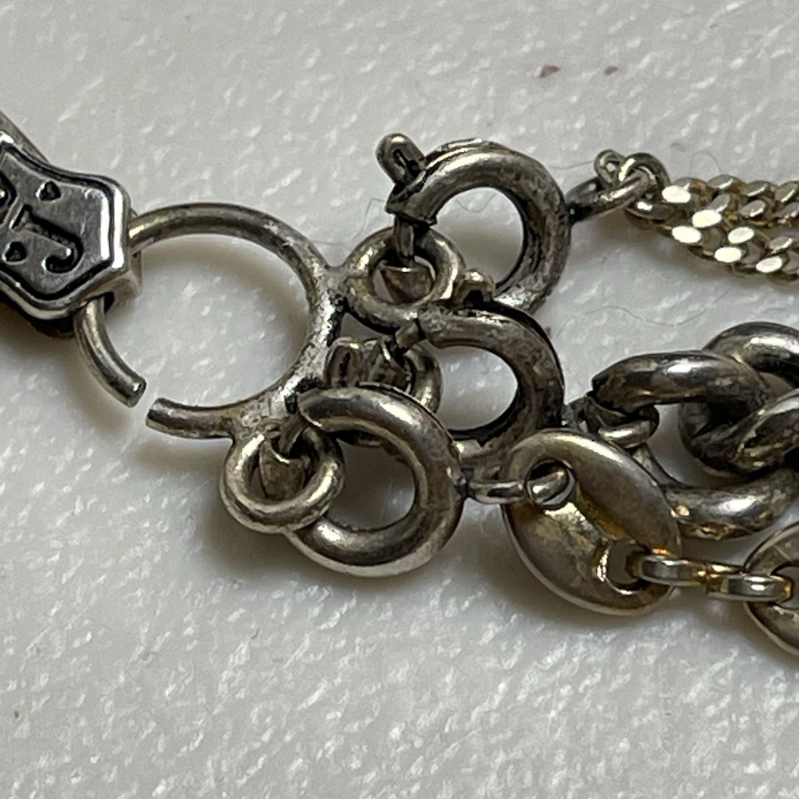 Juicy Couture Necklace Horse Shoe Stirrups Leather Gold Tone 3 Pieces Equestrian