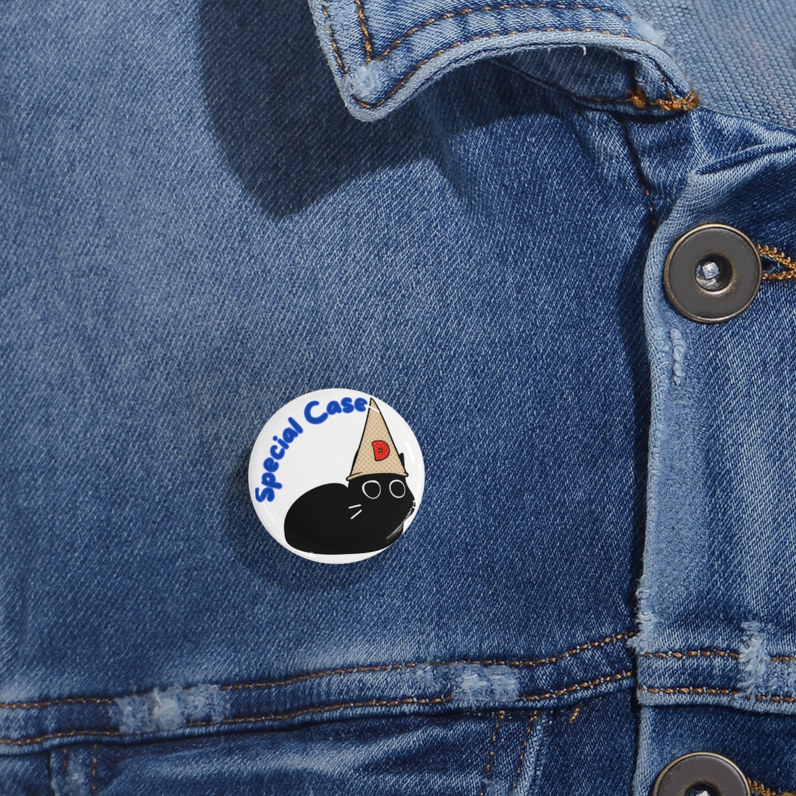 Special Case Kitty Round Pins