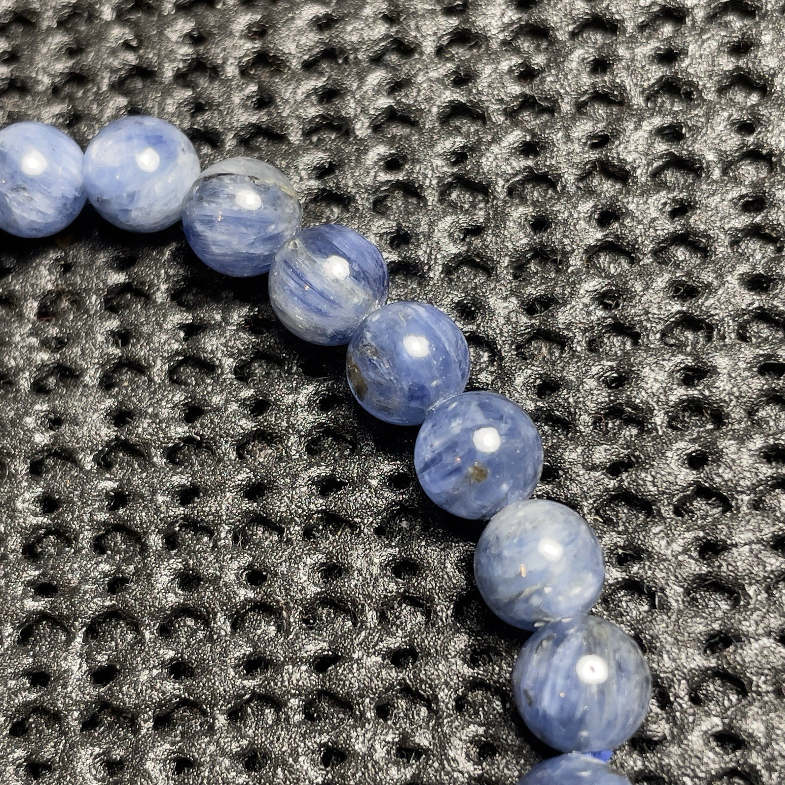 Natural Quality Devil Kyanite 6mm Minimalist Stretch Bracelet Men Women Gift