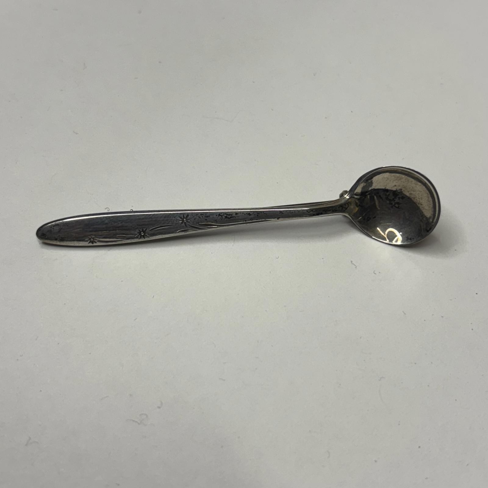 Vtg Sterling Gorham spoon brooch