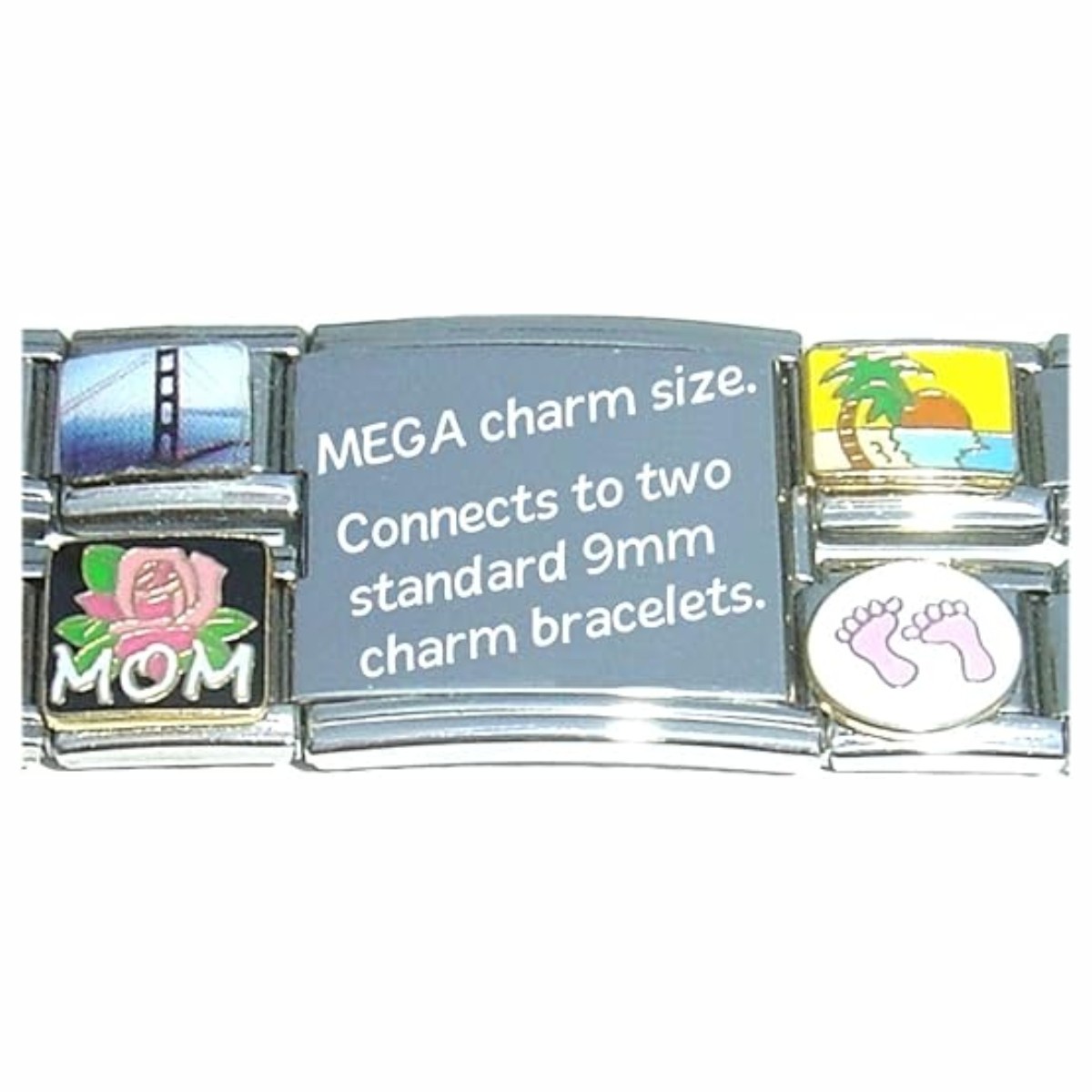 140 MEGA Double Size Italian Charms – 18mm Charms – 5 each of 28 Unique Designs