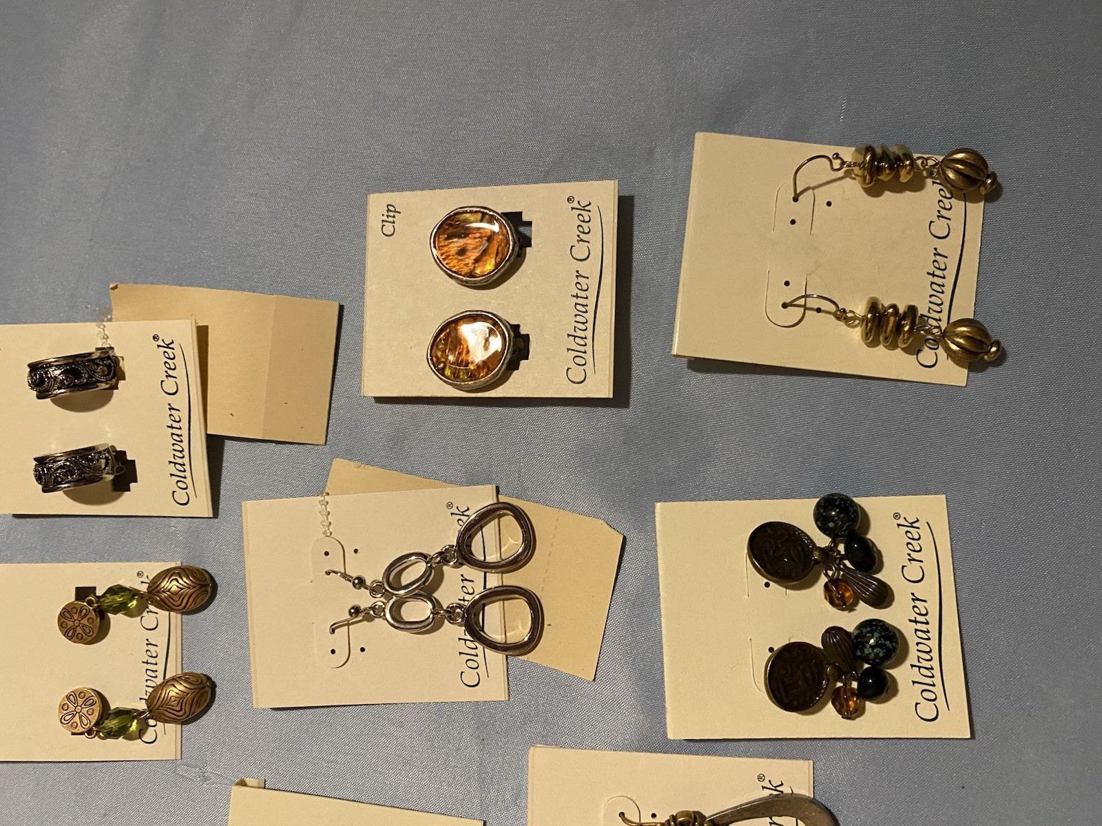 Lot Of 15 Pairs Of Earrings Coldwater Creek All Different Styles NEW