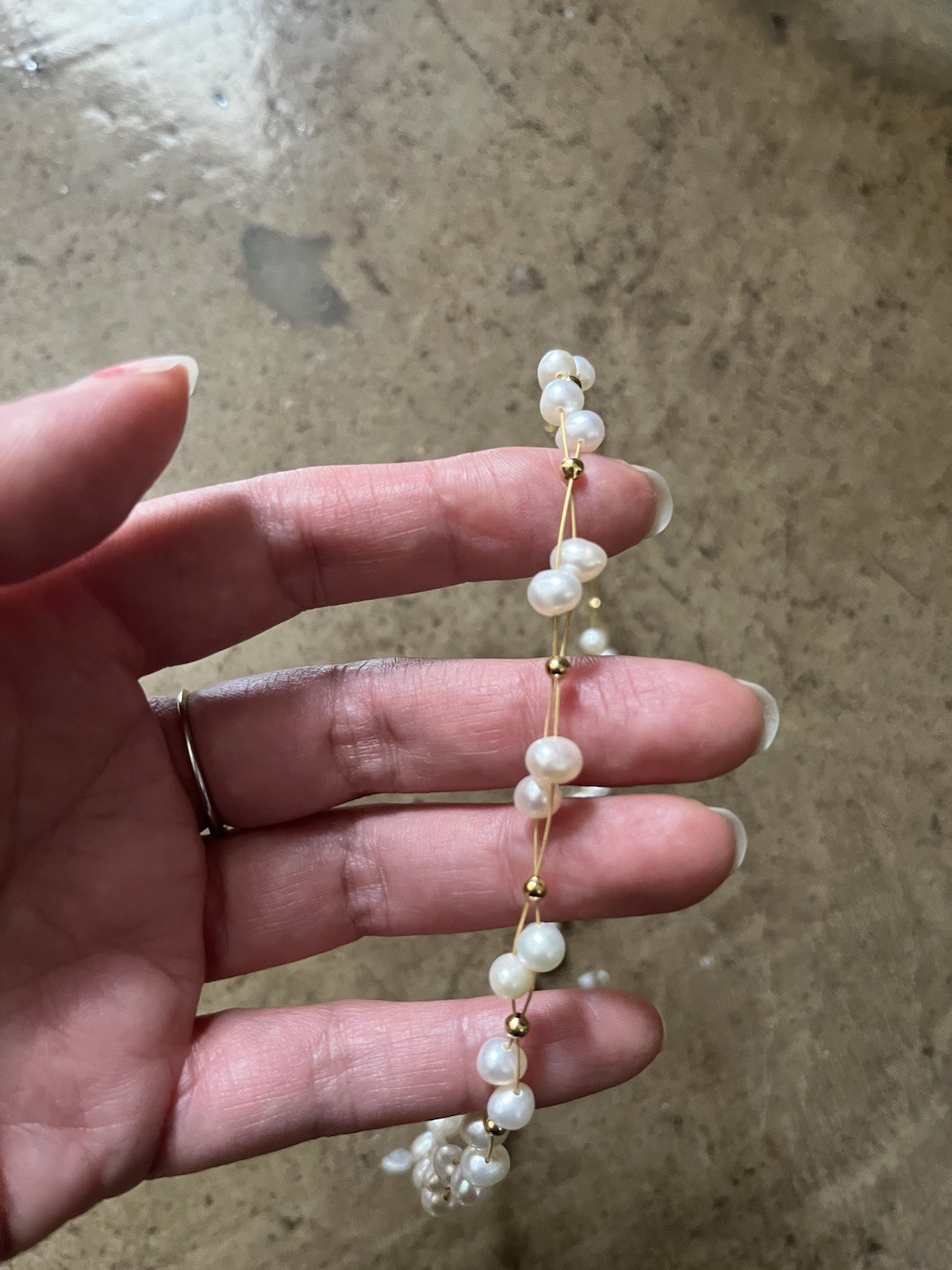 Gold Necklace Set x3, Pearl Chain, Swan Pendant – Free Shipping