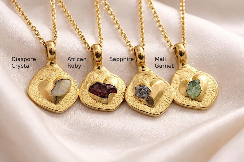 Heart Handmade Charm Pendant,Natural Stone Earrings Charms Necklace 27mm HA29-01