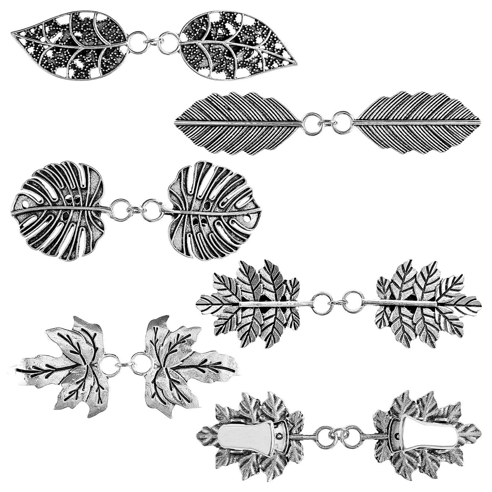 5 PCS High Strength Alloy Sweater Cinch Clips for Womens Clothing, Dresses