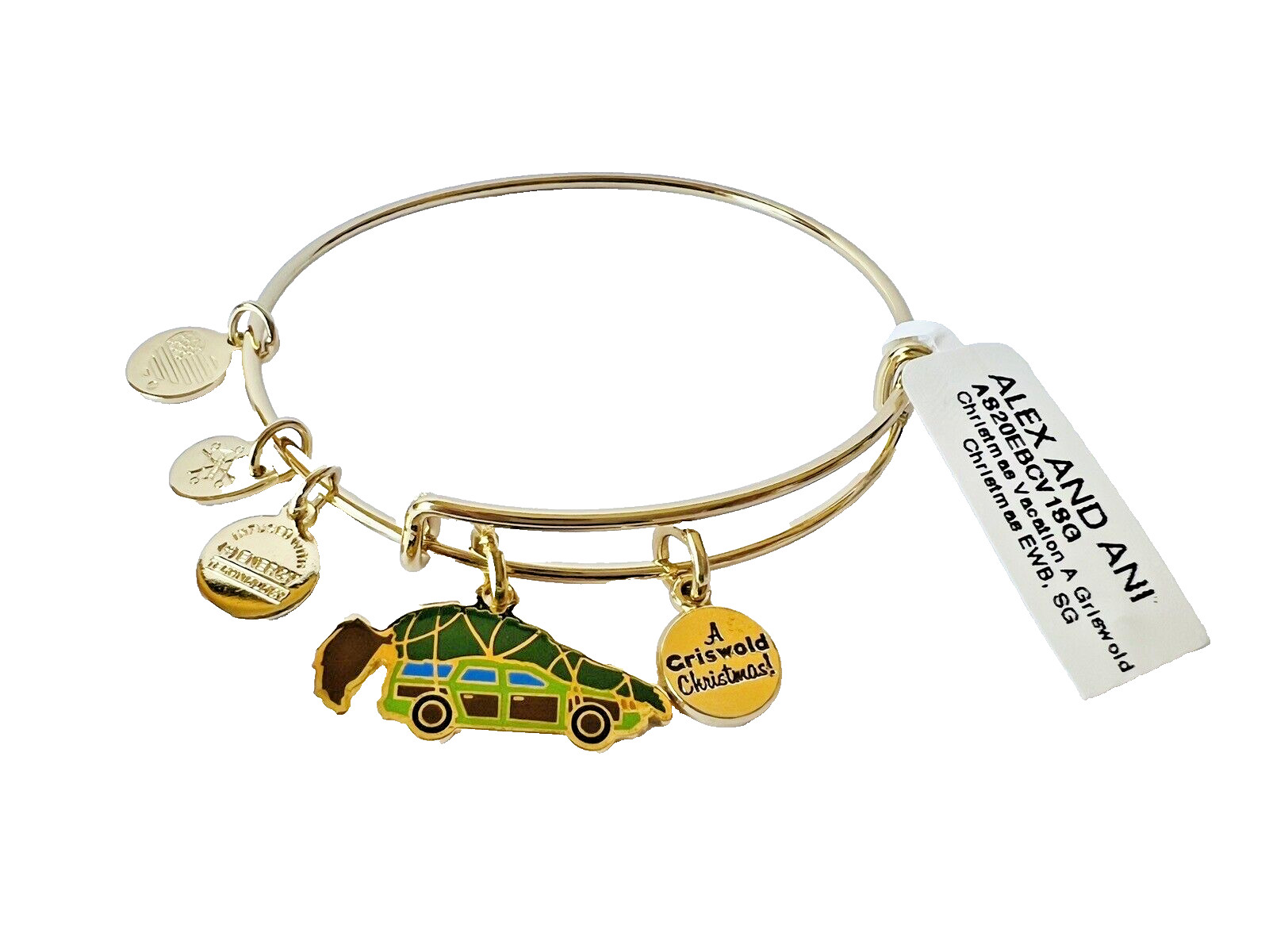 Alex and Ani CHRISTMAS VACATION A GRISWOLD Christmas Station Wagon Bracelet