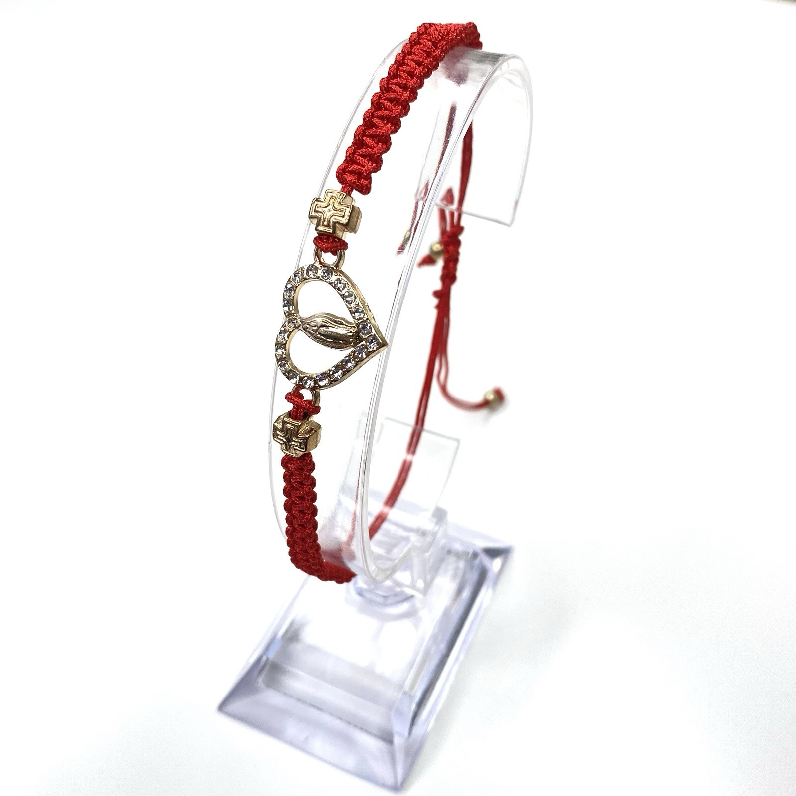 Virgin Mary Bracelet Evil Eye Adjustable Mal De Ojo Virgen De Guadalupe Pulsera