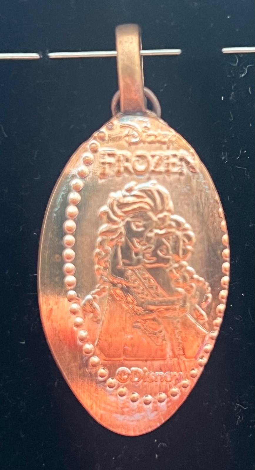Pressed penny Frozen Elsa and Anna