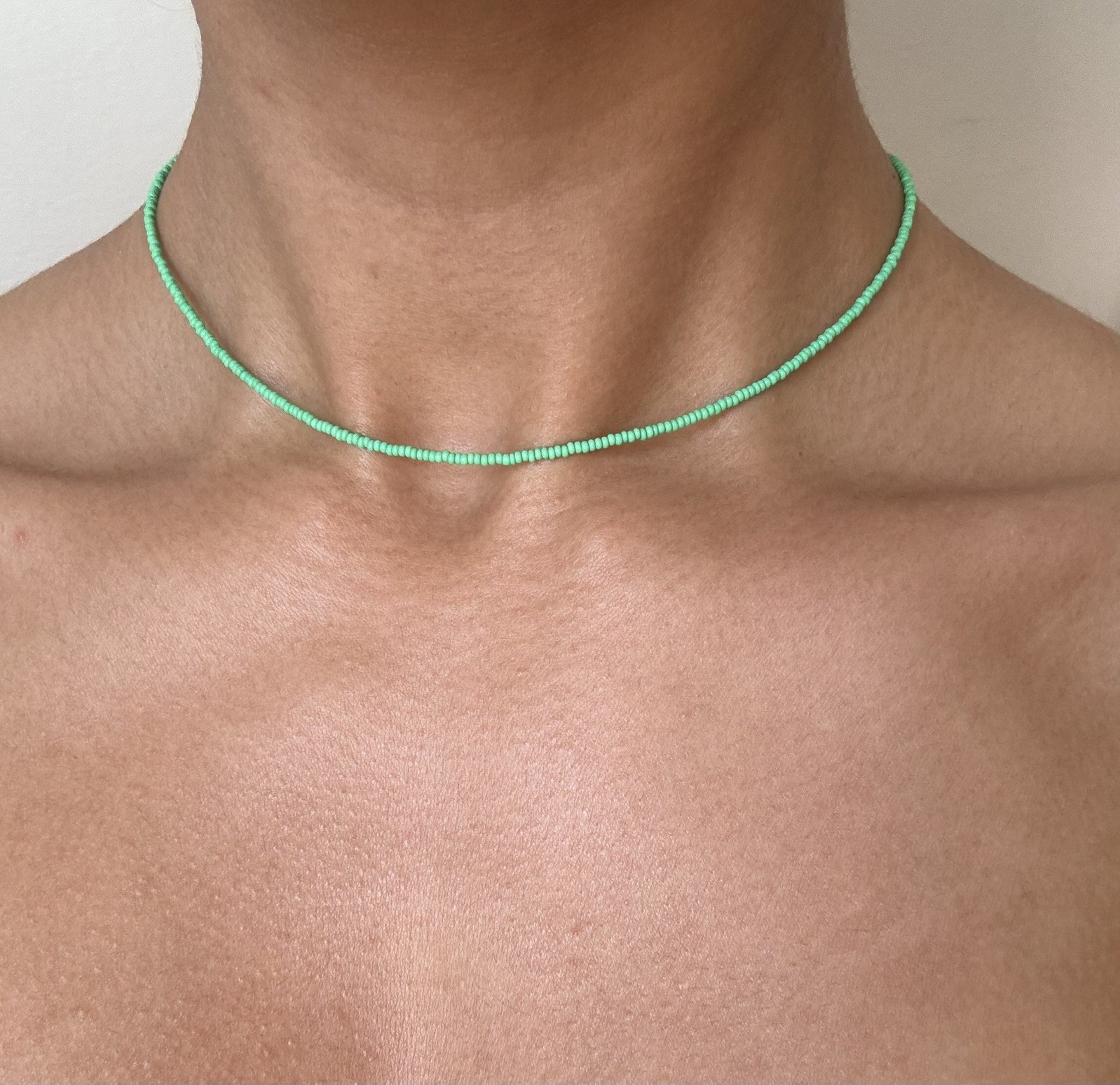 Stunning summer holiday vibe beaded necklace