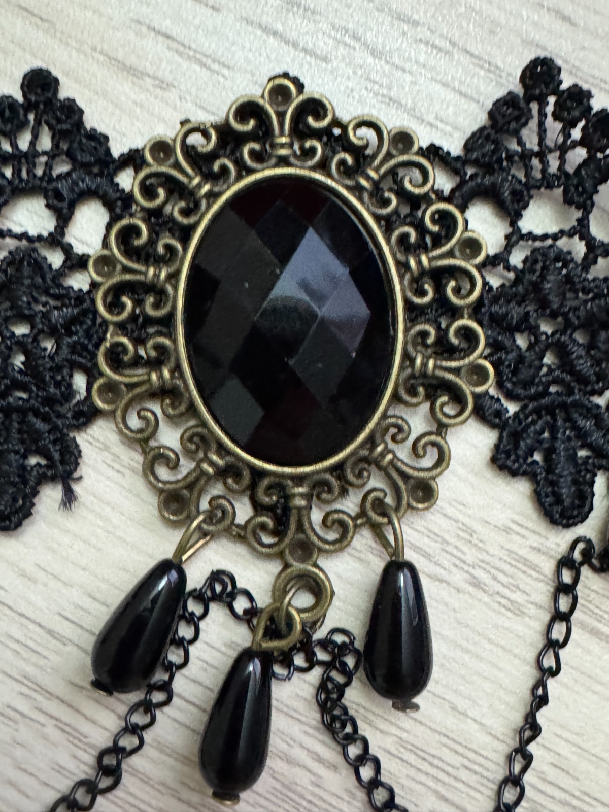 Gothic Lace Choker Steampunk Halloween Christmas Cosplay Elegant Sexy Retro