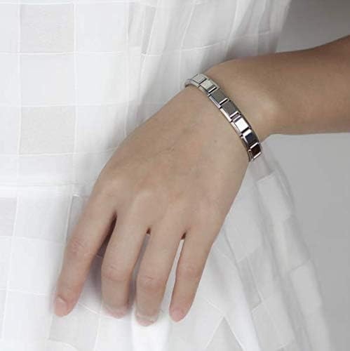 Italian Bracelet 18 Charm Bracelet Links for compatible with All Italian Charms