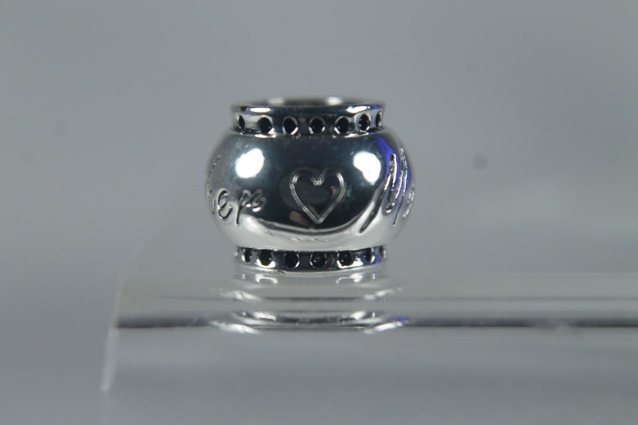 ‘Mother’ In Script Silverstone Bead By DaVinci #DB 15-2 NEW